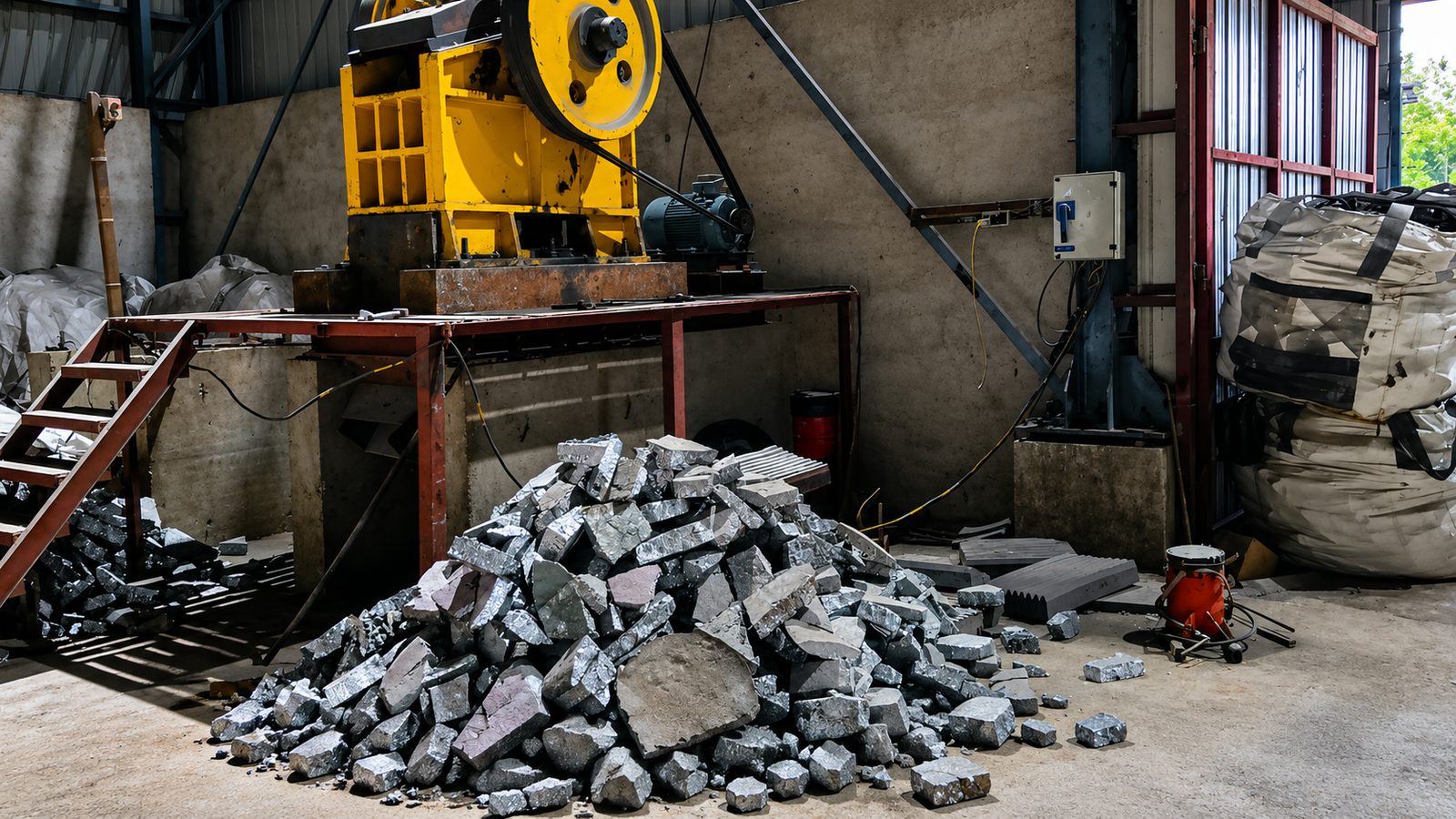 Alumino-Thermite reaction at Siddhika Metallics plant